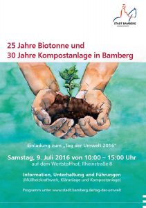 Tag der Umwelt: 25 Jahre Biotonne - 30 Jahre Kompostanlage