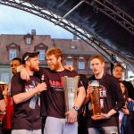 Brose Baskets: Meisterparty auf dem Maxplatz