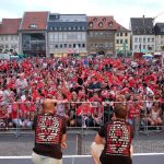 Brose Bamberg Meisterparty 2017 auf dem Maxplatz