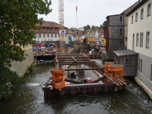 Baustellen Bamberg Unteren Mühlen