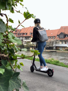 E-Scooter im Bamberg-Test