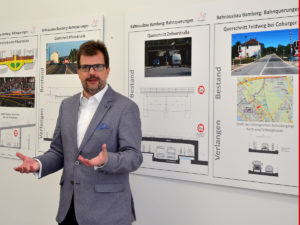 Ausstellung Bahnausbau