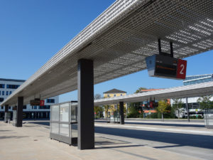 Regionaler Omnibusbahnhof in Rosenheim