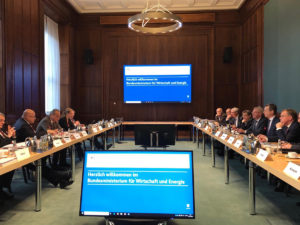 Bamberger Delegation diskutiert im Bundeswirtschaftsministerium die gegenwärtige Lage der Automobilzuliefererindustrie