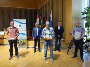 Auszeichnung der Gewinnerinnen und Gewinner der Aktion "Stadtradeln"