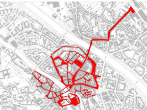 Geltungsbereich der städtischen Allgemeinverfügung (gültig bis 31.01.2021)