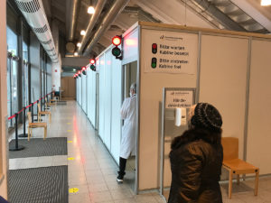 Rundgang Corona-Impfzentrum Bamberg