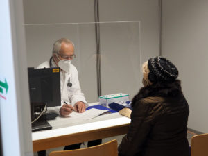 Rundgang Corona-Impfzentrum Bamberg