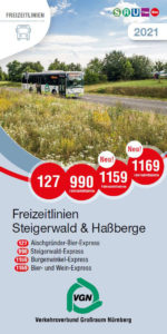 VGN-Titelbild "Freizeitlinien Steigerwald & Haßberge"