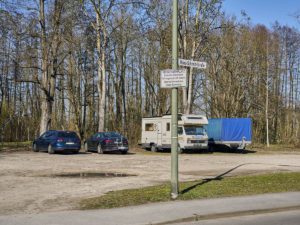 Dauerhaft geparkte und unbefugt abgestellte Wohnmobile in Bamberg Bug