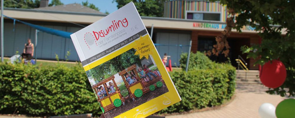 Stadt und Landkreis Bamberg stellen neunte Ausgabe des Familienpasses „Däumling“ vor
