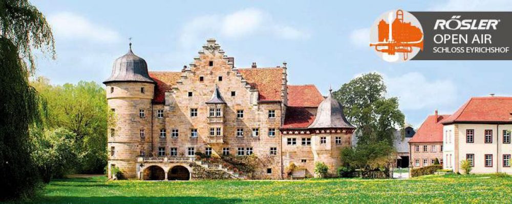 Die Höhepunkte zum  „Rösler Open Air Schloss Eyrichshof“ wurden bekannt gegeben.