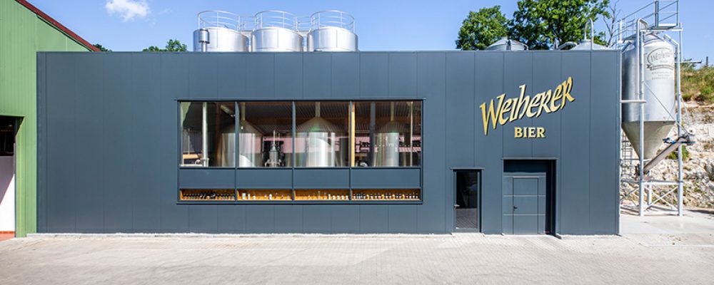 Neue Brauerei für Weiherer Bier