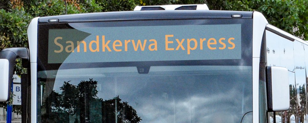 Auf zur Sandkerwa mit dem Sandkerwa-Express