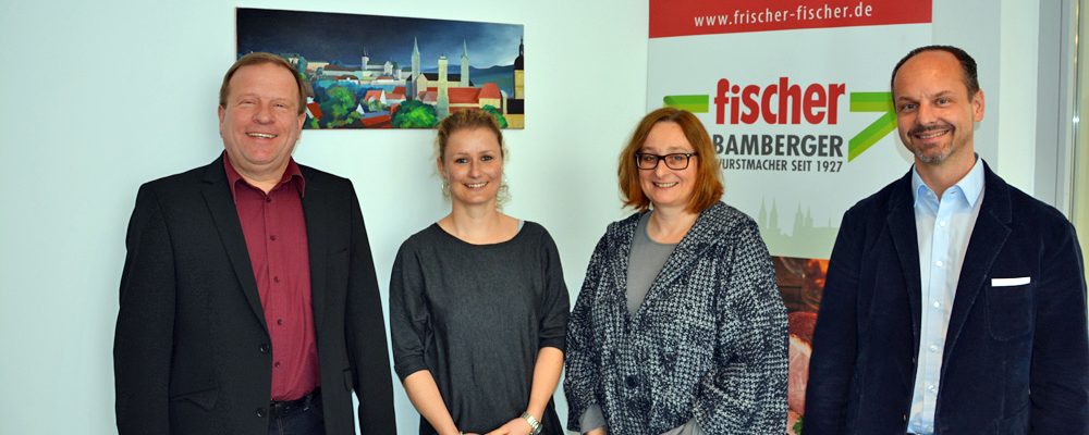 Besuch Frau Dr. Widera und Frau Schrüfer bei der Anton Fischer Fleischwaren AG