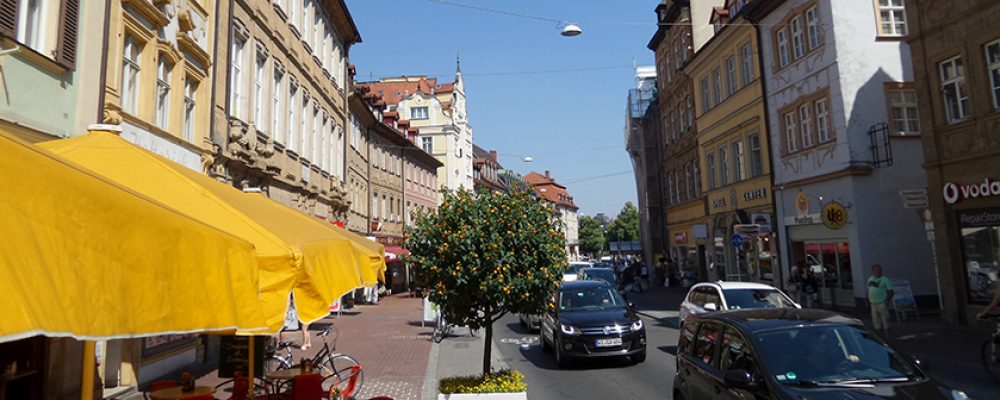 Neugestaltung der Langen Straße in Bamberg