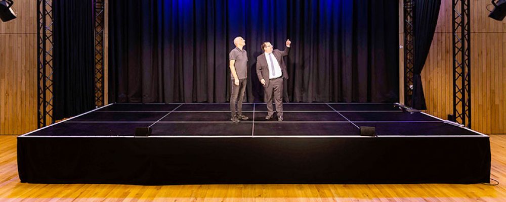 Eine neue Theaterbühne für den Kulturboden in Hallstadt