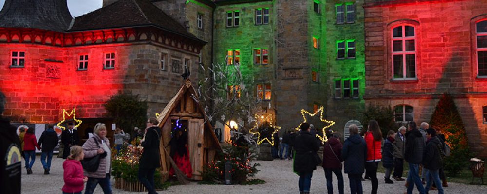 Eine stimmungsvolle Veranstaltung: Die „Winterszeit“ auf Schloss Eyrichshof