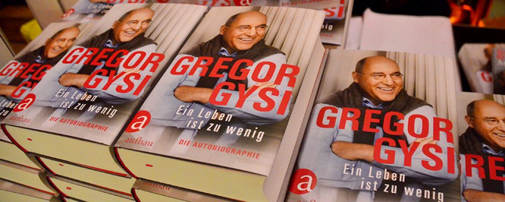 BamLit 2019: Gregor Gysi und seine Autobiografie
