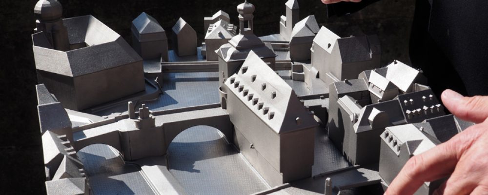 Ein Stadtmodell aus dem Metall-3D-Drucker