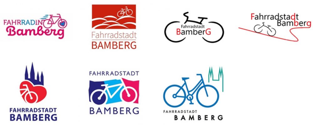 Logo für die „Fahrradstadt Bamberg“ gesucht: Jetzt abstimmen!