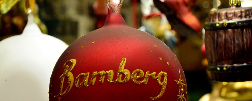 Bamberger Weihnachtsmarkt am Dienstag Abend feierlich eröffnet.