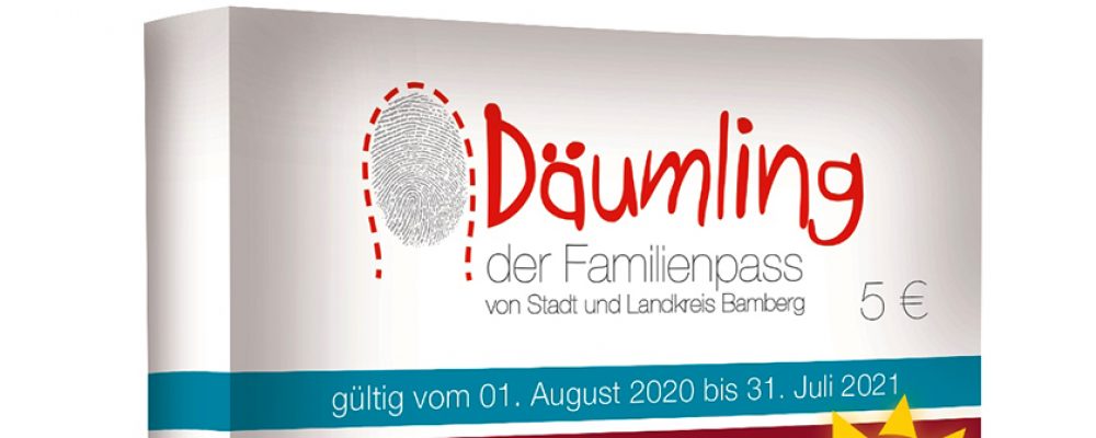 Gerade noch rechtzeitig – der neue Familienpass „Däumling“ erscheint am  1. August