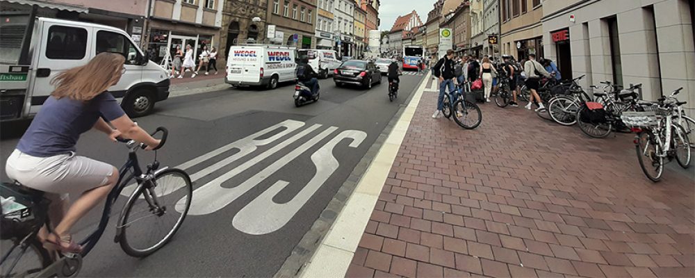 Frischekur für die Lange Straße in Bamberg