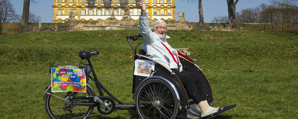 Rikscha-Fahrten für Seniorinnen und Senioren