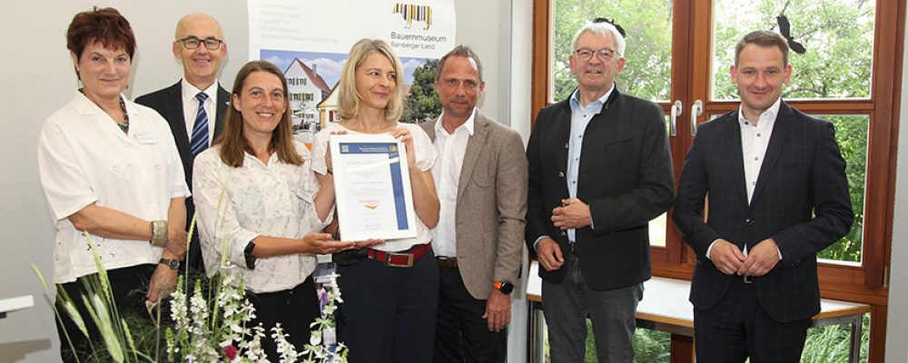 Auszeichnung für mehr BNE im Bauernmuseum Bamberger Land