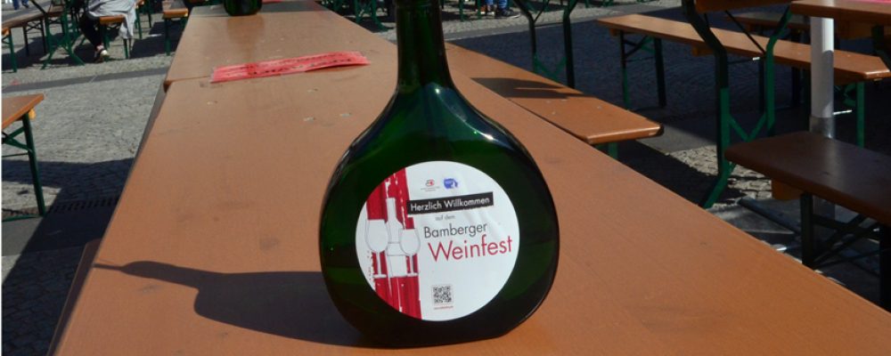 Das Bamberger Weinfest 2023 vom Stadtmarketing Bamberg ist eröffnet