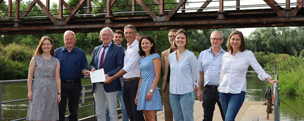 Pettstadter Fähre: 230.000 Euro LEADER-Förderung für Neugestaltung des Umfelds