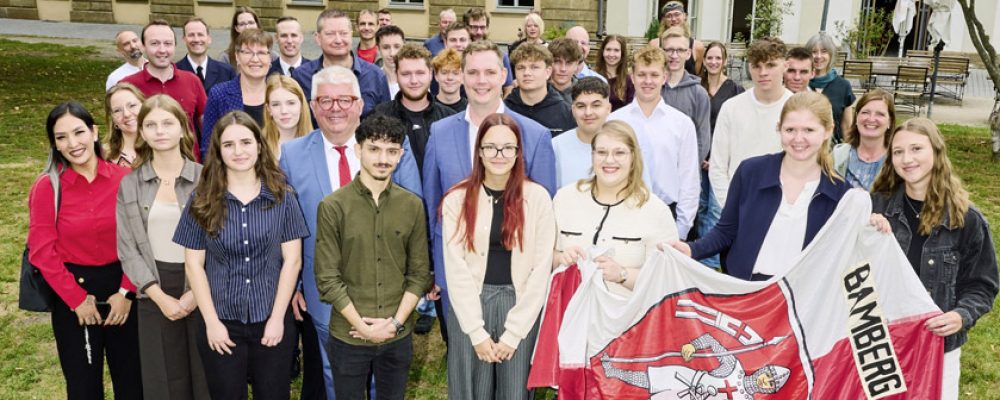 Auszubildende der Stadt Bamberg starten ins Berufsleben