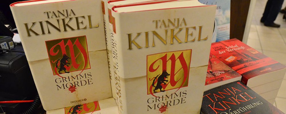 Premierelesung Tanja Kinkel“Grimms Morde“
