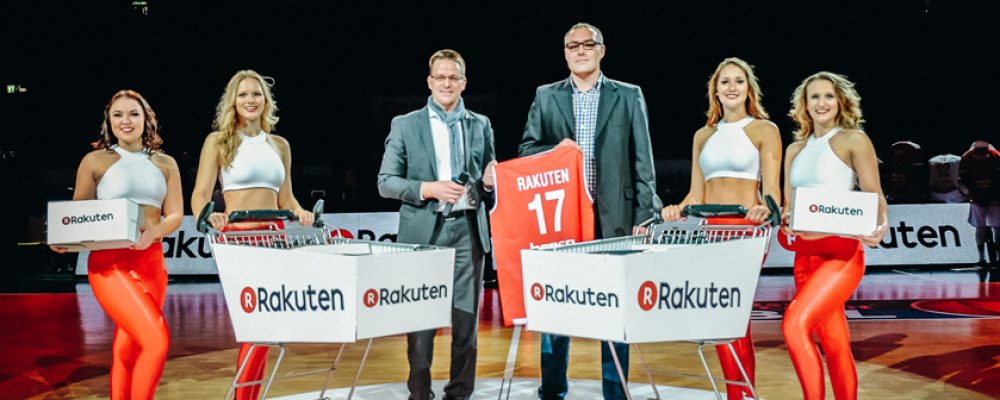 Rakuten.de neuer Gold-Sponsor von Brose Bamberg