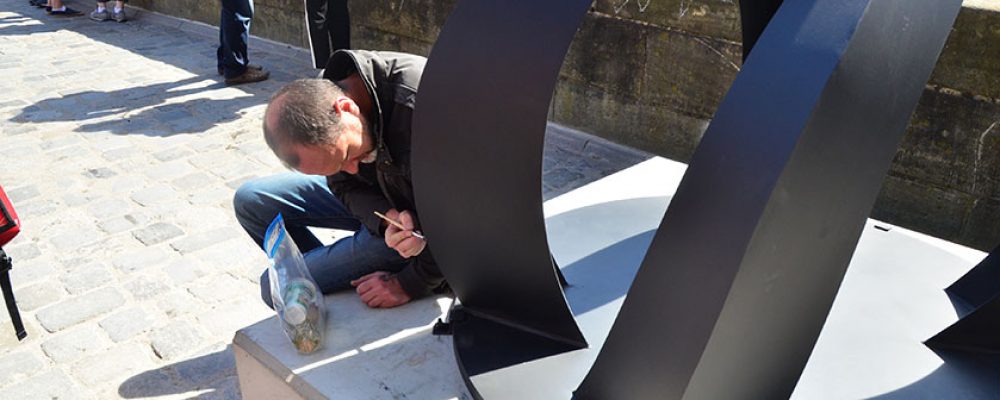 Rui Chafes kündigt Schenkung für zweite Skulptur an