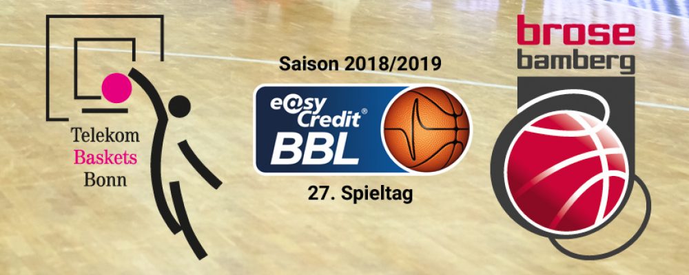 Brose Bamberg gastiert in Bonn – Final Four findet in Antwerpen statt