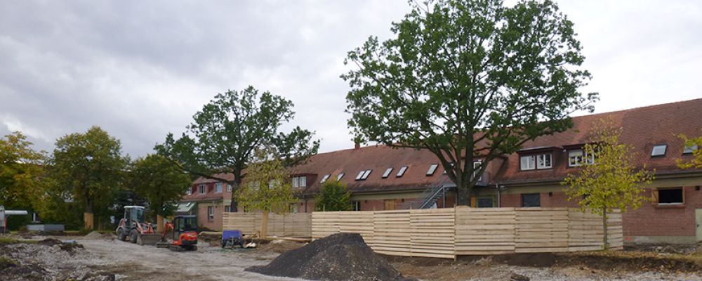 Rückbau- und Entsiegelungsarbeiten in der Lagarde