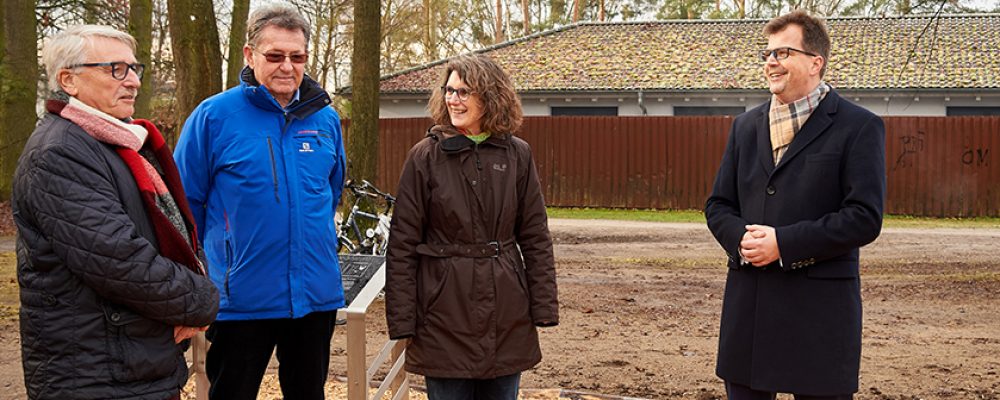 Erster Work-Out-Park am Volkspark eingeweiht