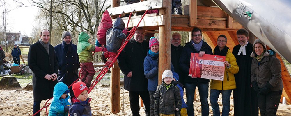 Spielplatz in Wildensorg hergerichtet