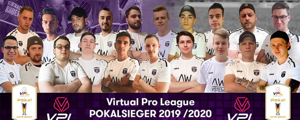 eSports-Abteilung des FC Eintracht Bamberg 2010 neuer VPL-Pokalsieger