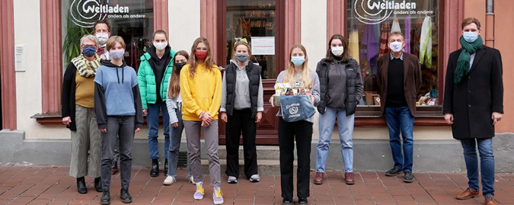 Schülerinnen bei „Fair Challenges“ vorne dabei