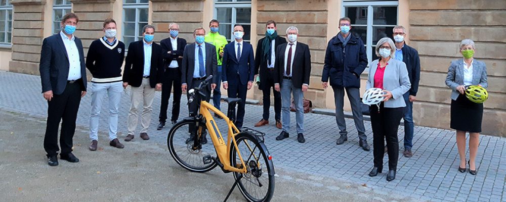 Startschuss für den Metropol-Radweg Bamberg – Nürnberg