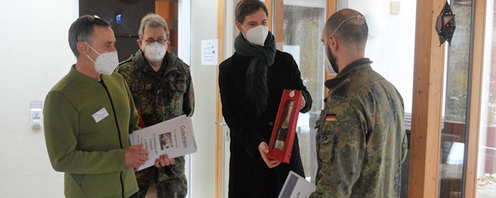 Stadt dankt Bundeswehr in Pflegeheimen