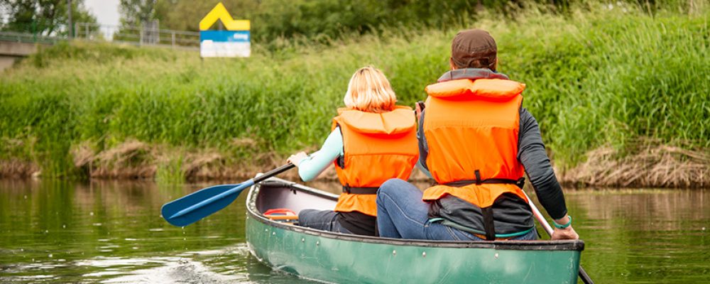 Flussparadiesische Wander- und Kanutouren klimafreundlich mit dem 9,- €-Ticket