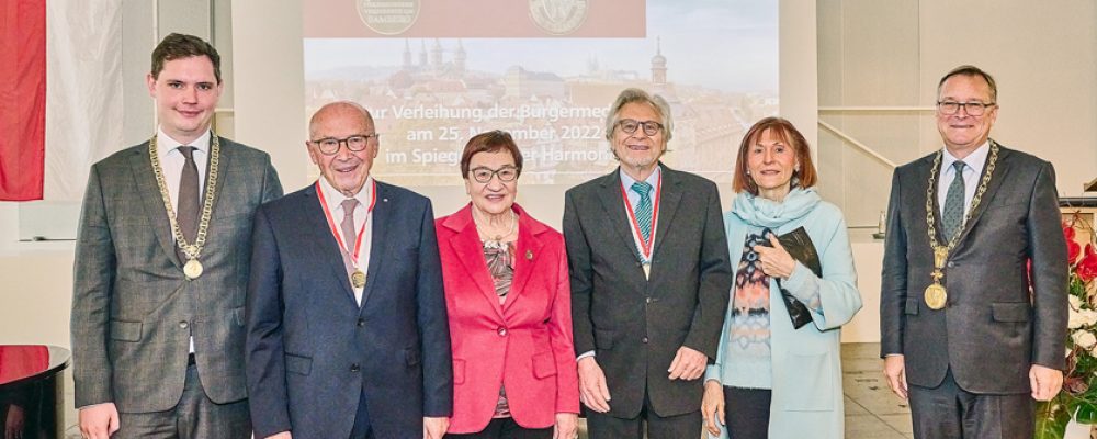 Hohe Ehre für „zwei verlässliche Partner unserer Stadt“