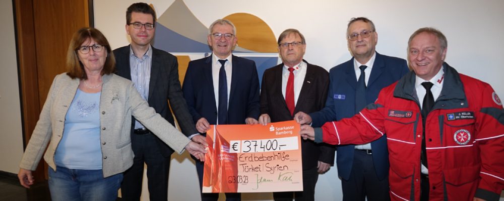 37.000 Euro für Erdbebenopfer