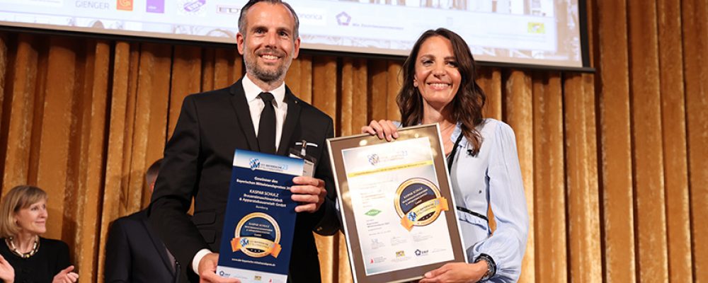 KASPAR SCHULZ erhält Bayerischen Mittelstandspreis 2023