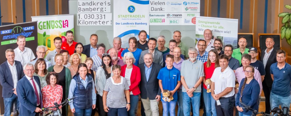 Der Landkreis feiert die Gewinner des STADTRADELNS 2023