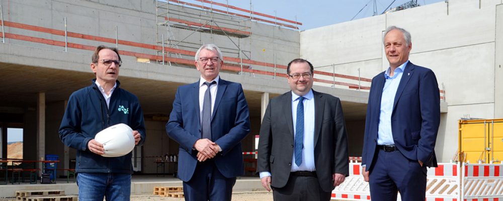 Richtfest für das Innovationszentrum des Cleantech Innovation Parks